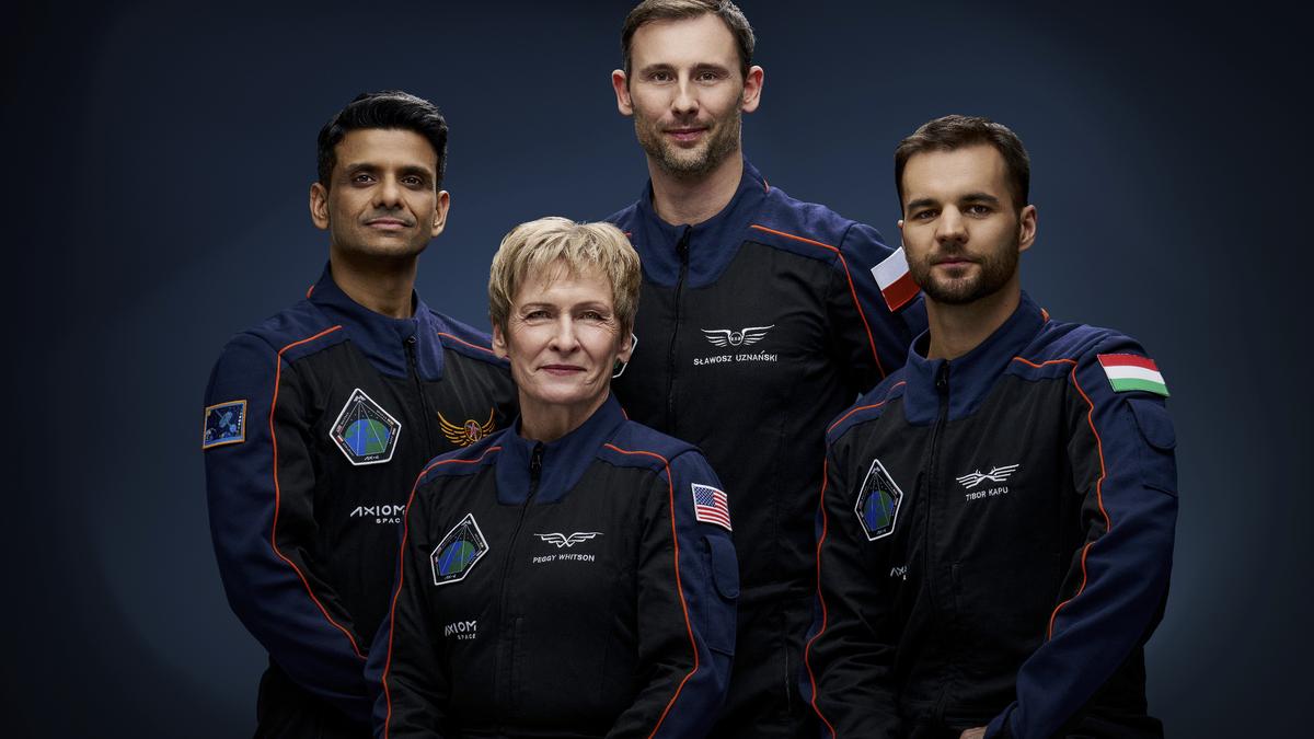 India’s-Shubhanshu-Shukla-to-Launch-on-Axiom-4-Mission-on-June-25-After-Multiple-Delays